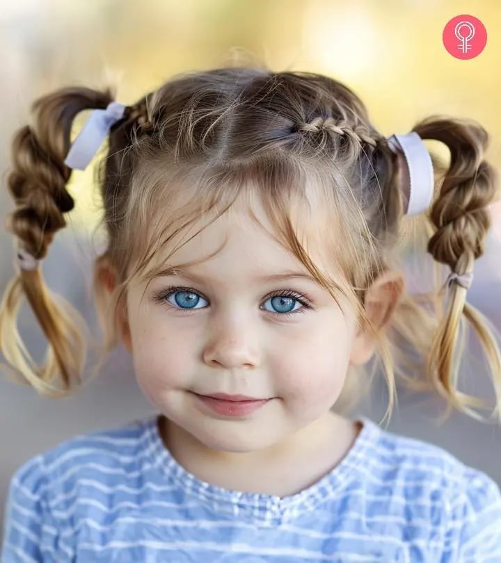 Thick Hair With Zig-Zag Parting Braids Thick Hair With Zig-Zag Parting Braids — Little Girl Braids