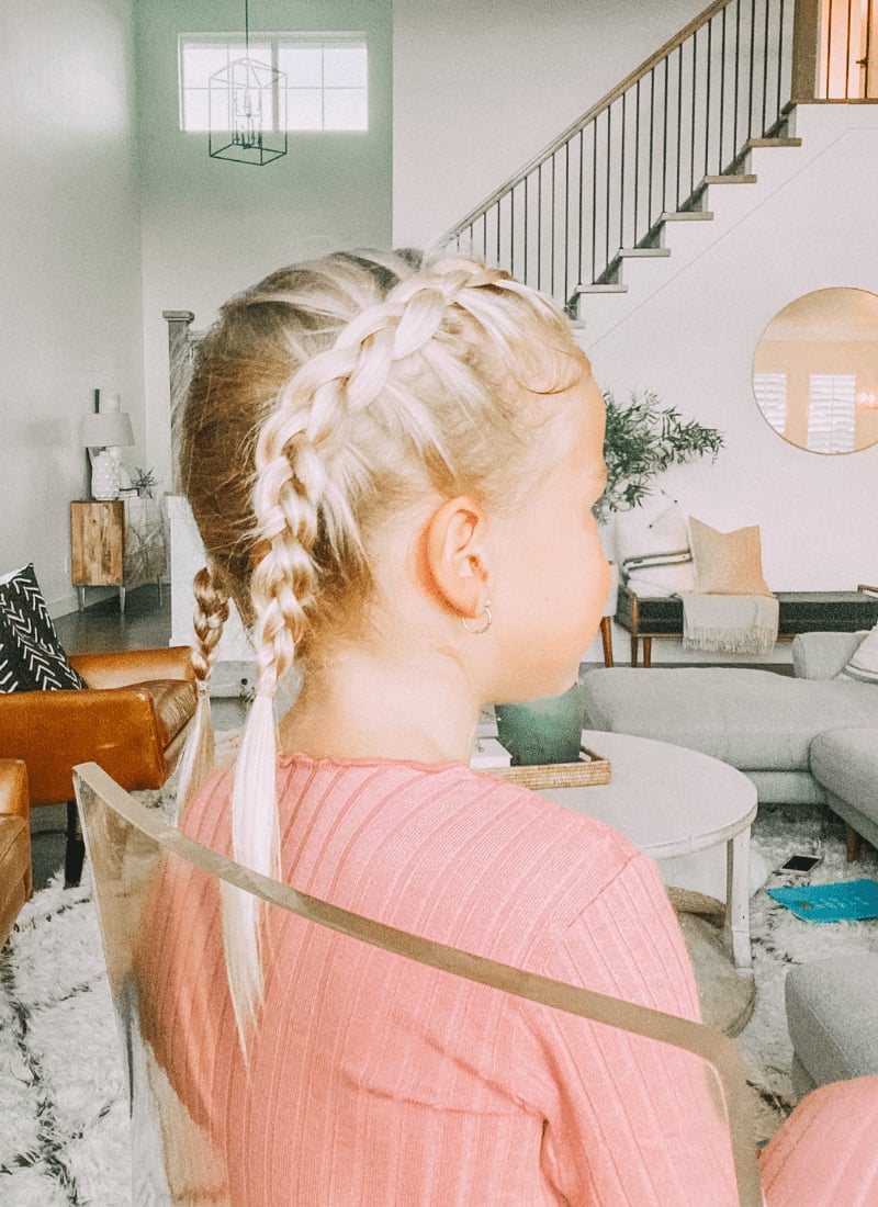 Mid-Back Boxer Braids Mid-Back Boxer Braids — Little Girl Hairstyles