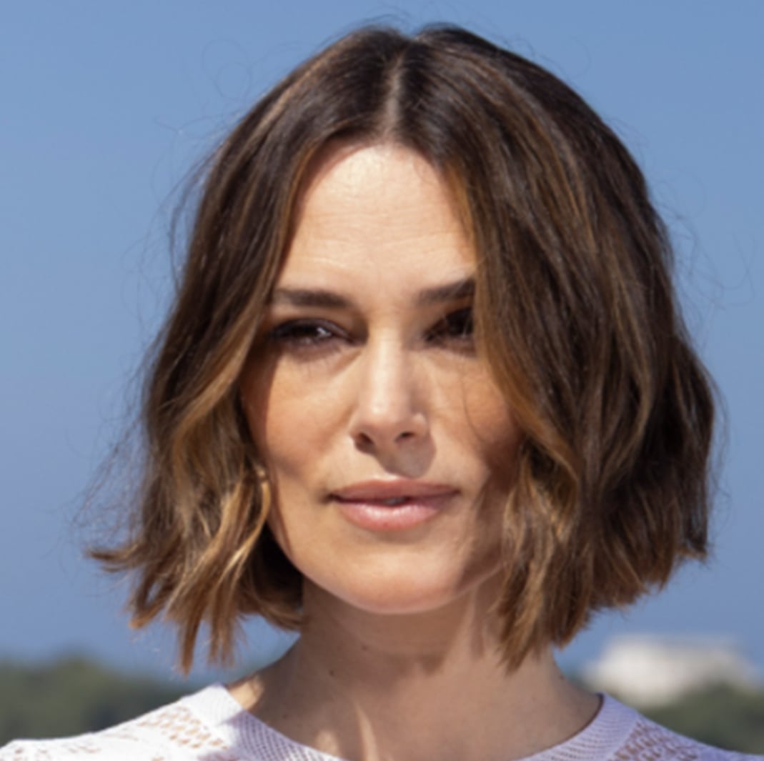 Chin to Collarbone A-Line Lob Blonde — Lob Hair
