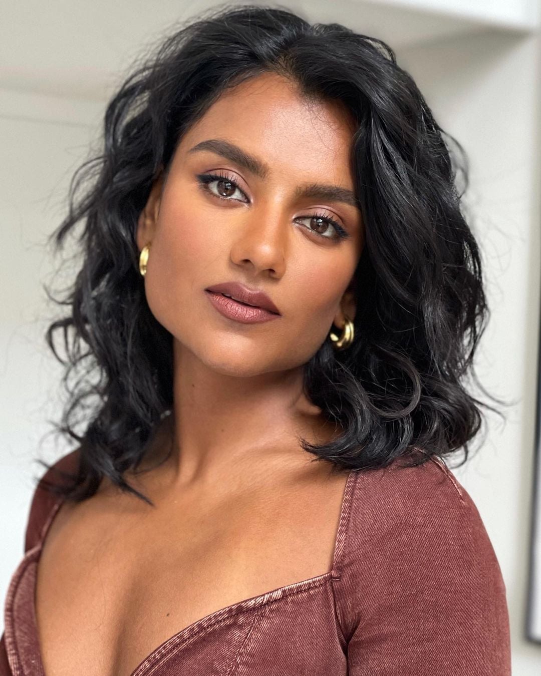 Collarbone Lob With Face Framing Layers — Lob Hair
