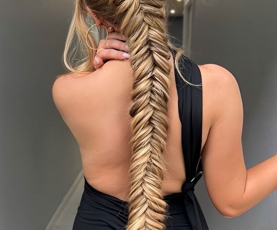 30 Trendy Braid Hairstyles Beyond the Basics : Luxe Fishtail Braid Long Hair