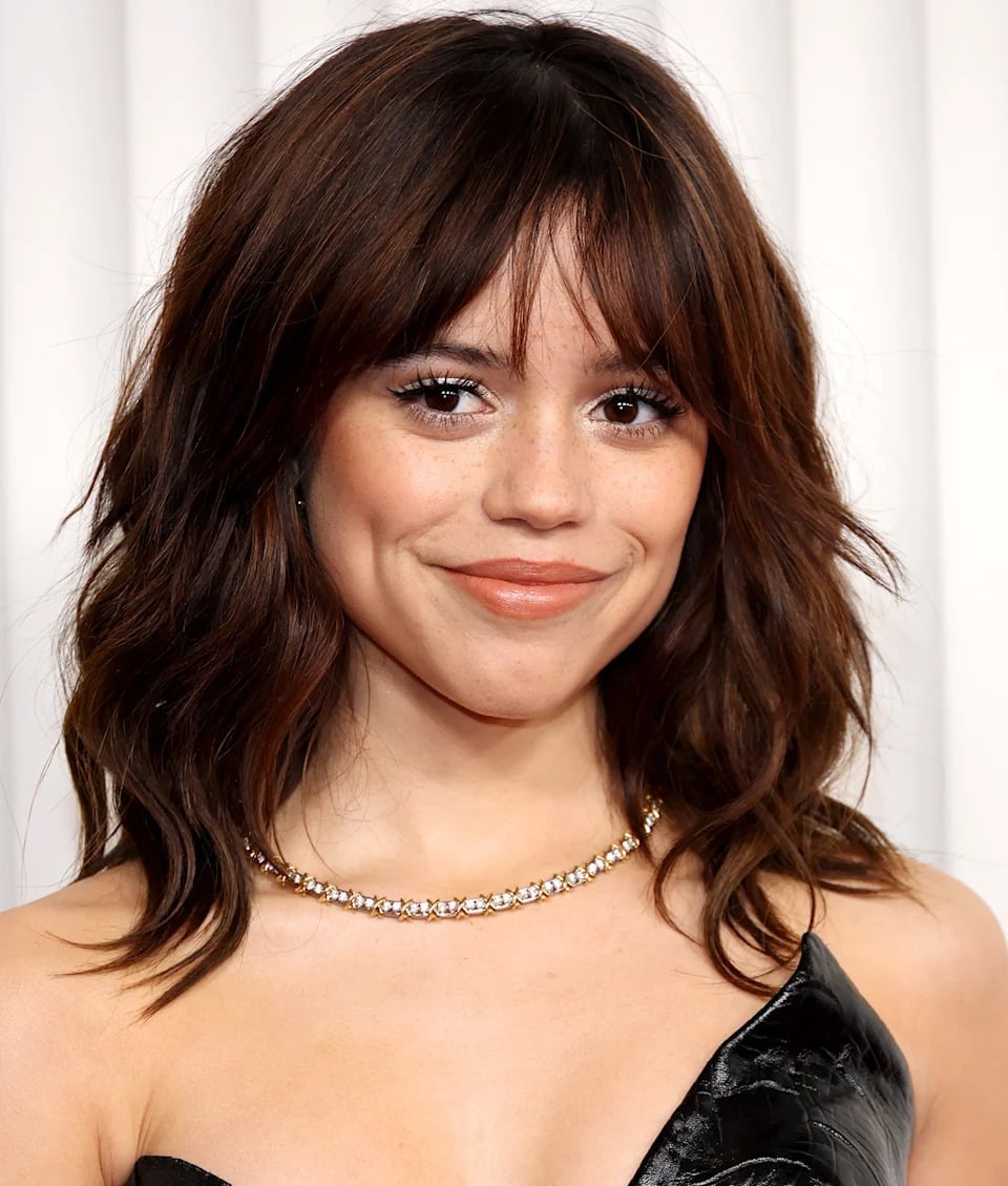 Collarbone Lob With Wispy Bangs — Low Maintenance Haircuts