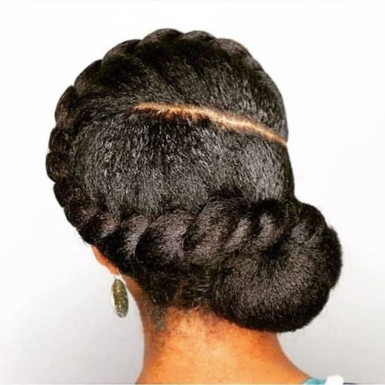 Black Wavy Twists Intricate Twisted Bun Black Wavy Twists Intricate Twisted Bun — Marley Twists Hairstyles