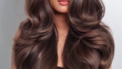 Velvet Mocha Long Layers with Luxe Volume – Brunette Hair Colour