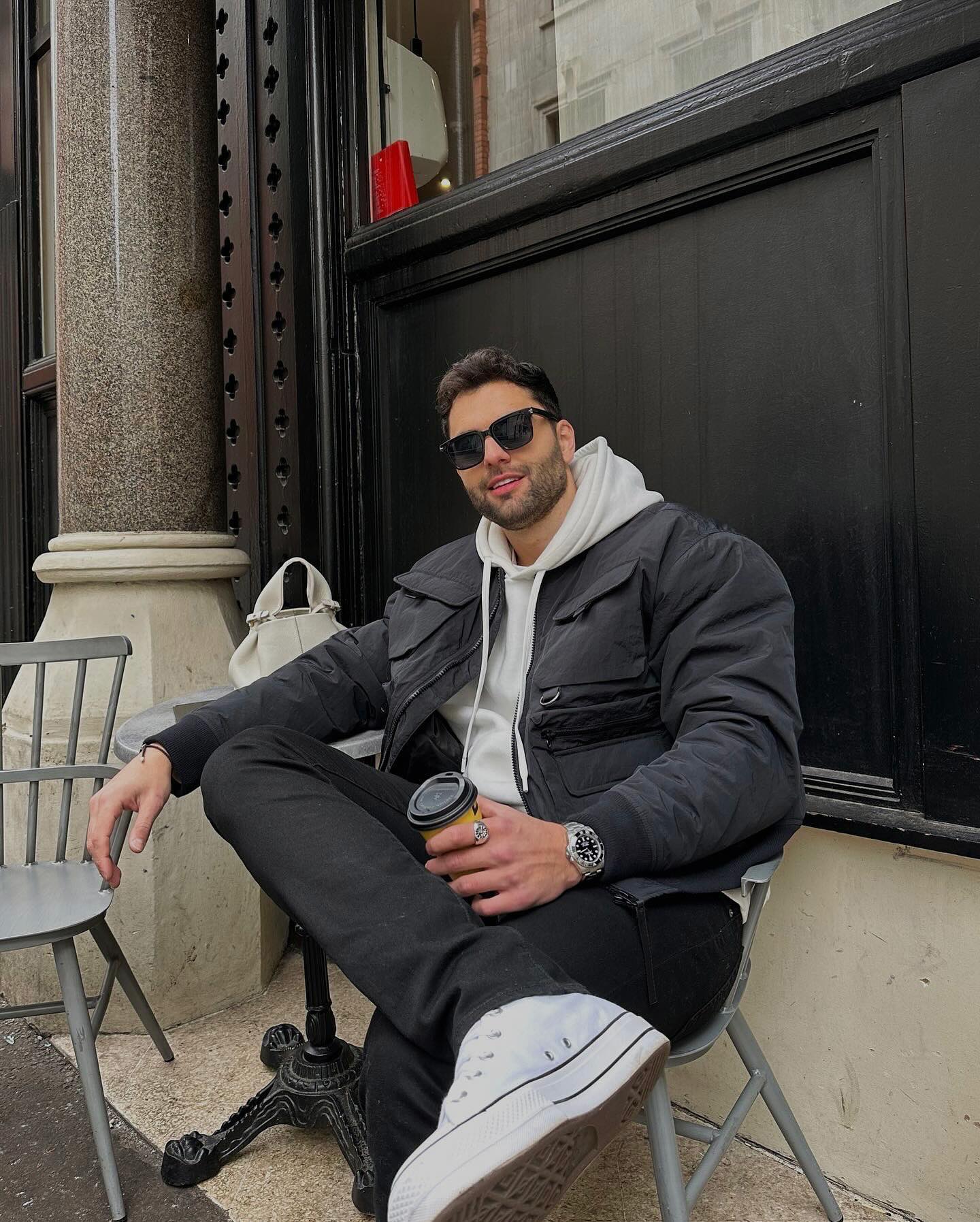 Modern Urban Utility Winter Layering Look