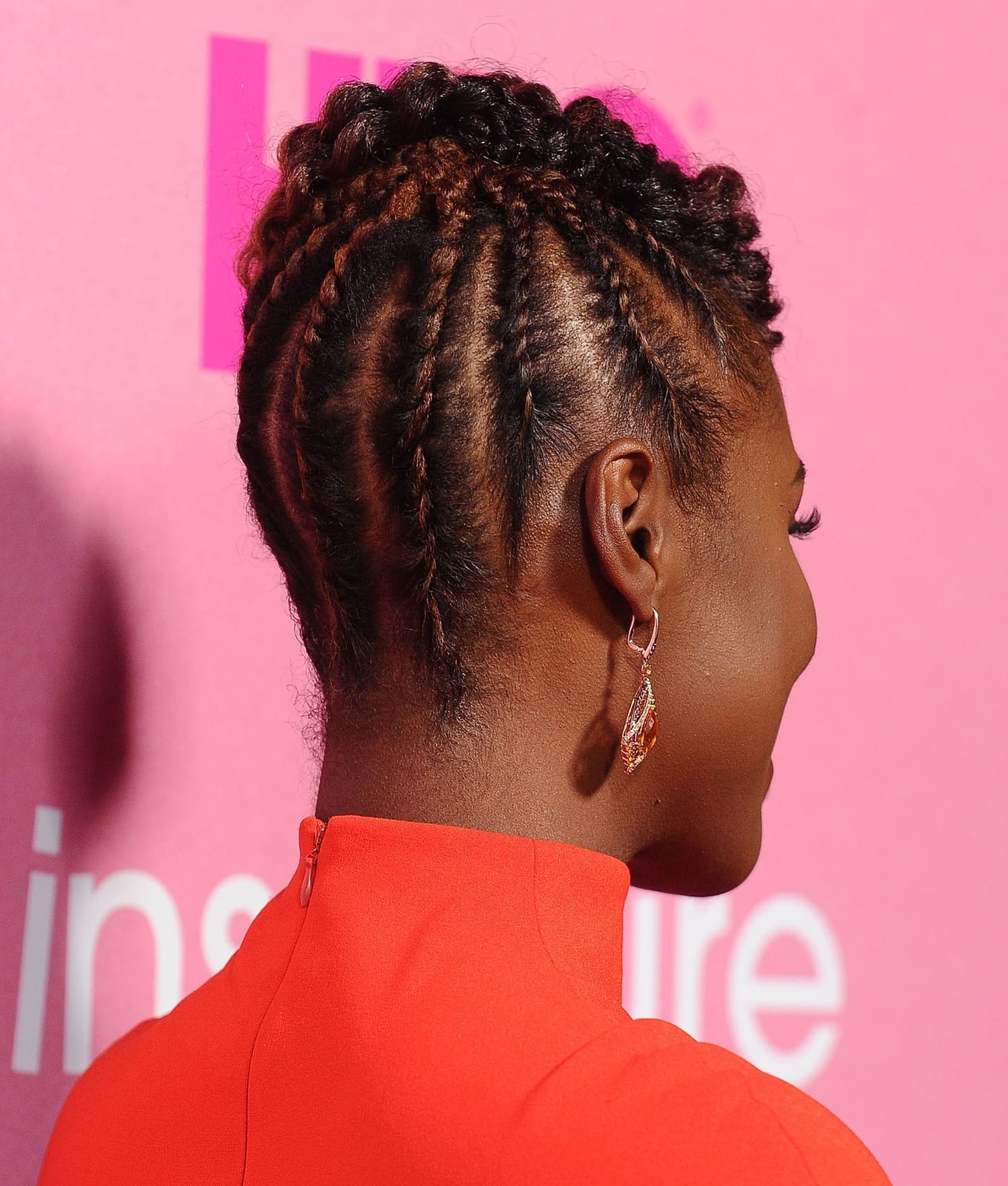Ear Length Flat Twists With Brown Highlights Ear Length Flat Twists With Brown Highlights — Natural Hair Twists