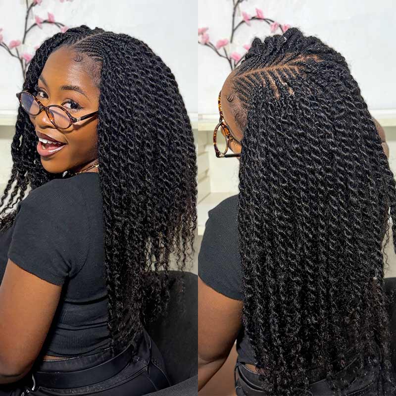 Mid-Back Length Loose Twists Mid-Back Length Loose Twists — Natural Hair Twists