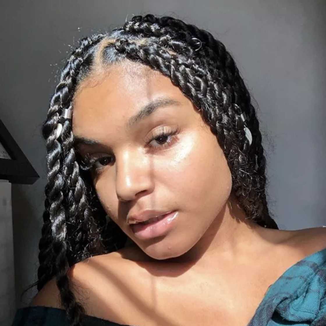 Mid-Length Two-Strand Twists Mid-Length Two-Strand Twists — Natural Hair Twists