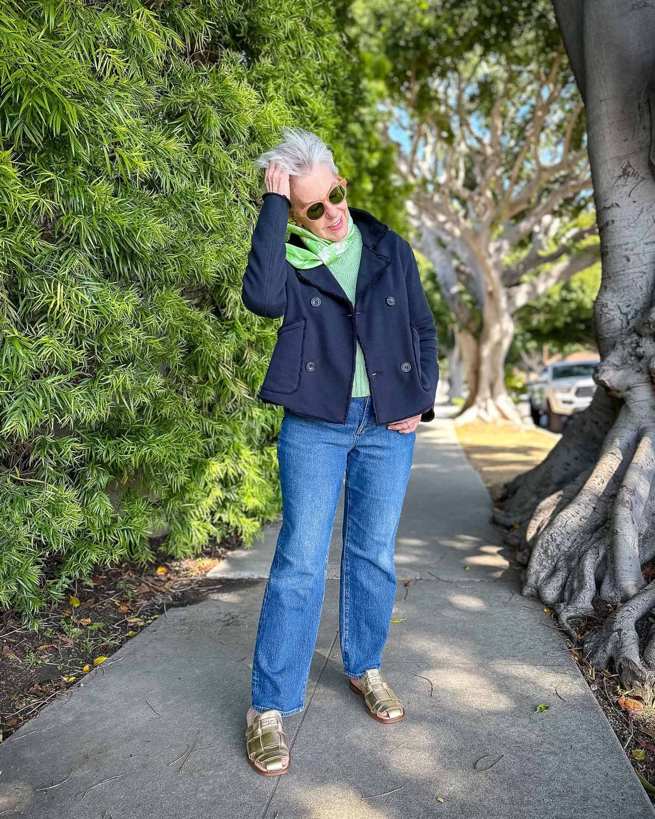 Navy Peacoat Casual Outfit Navy Peacoat Casual Outfit — Navy Blue Outfits