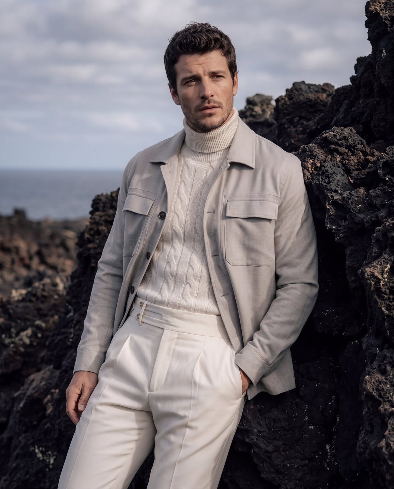 Relaxed Neutral Tones for Casual New Year's Eve — New Years Eve Outfits Men