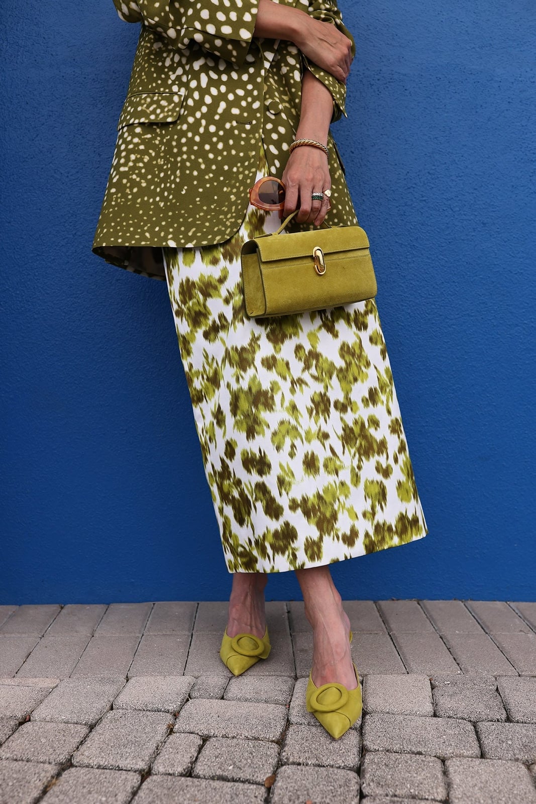 Floral Pencil Skirt with Matching Blazer Floral Pencil Skirt with Matching Blazer — Pencil Skirt Outfits