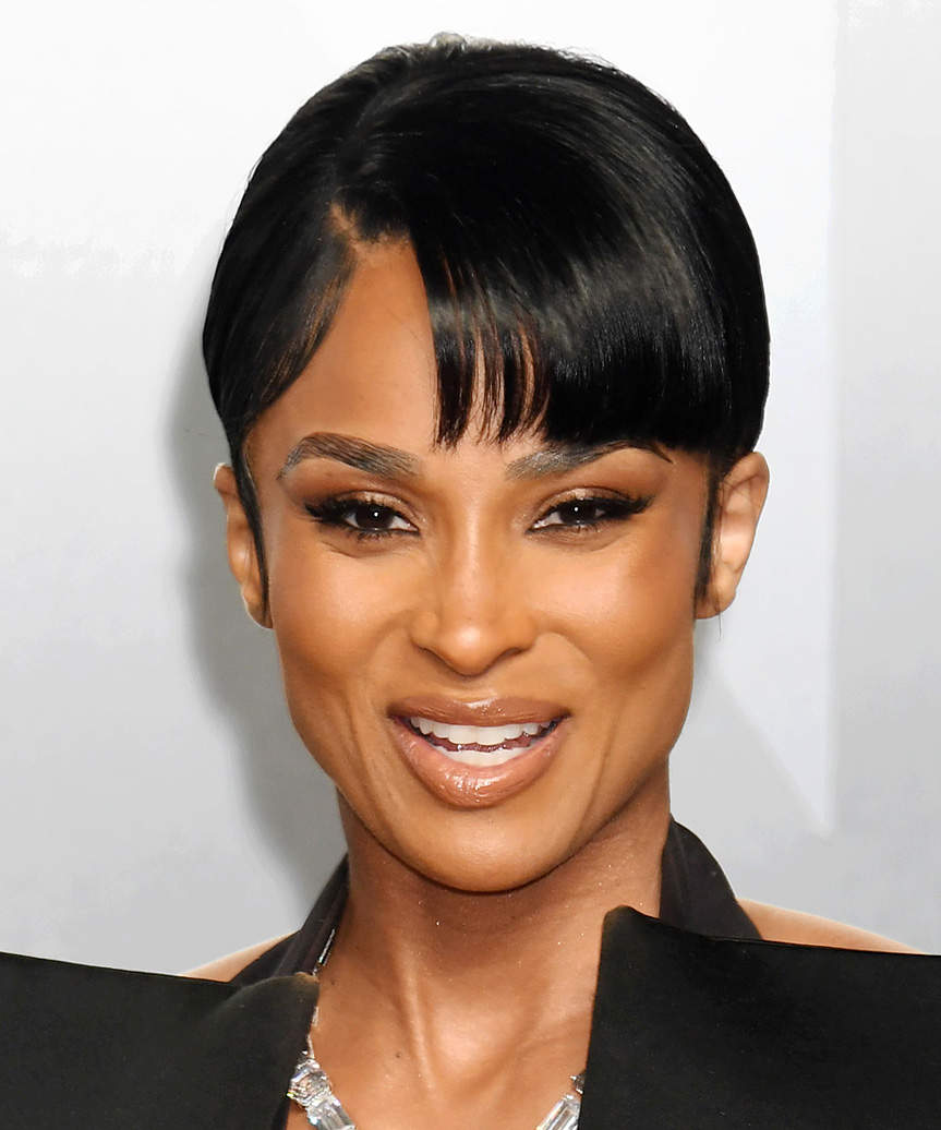 Sleek Black Pixie With Micro Fringe Sleek Black Pixie With Micro Fringe — Pixie Cut Hairstyles