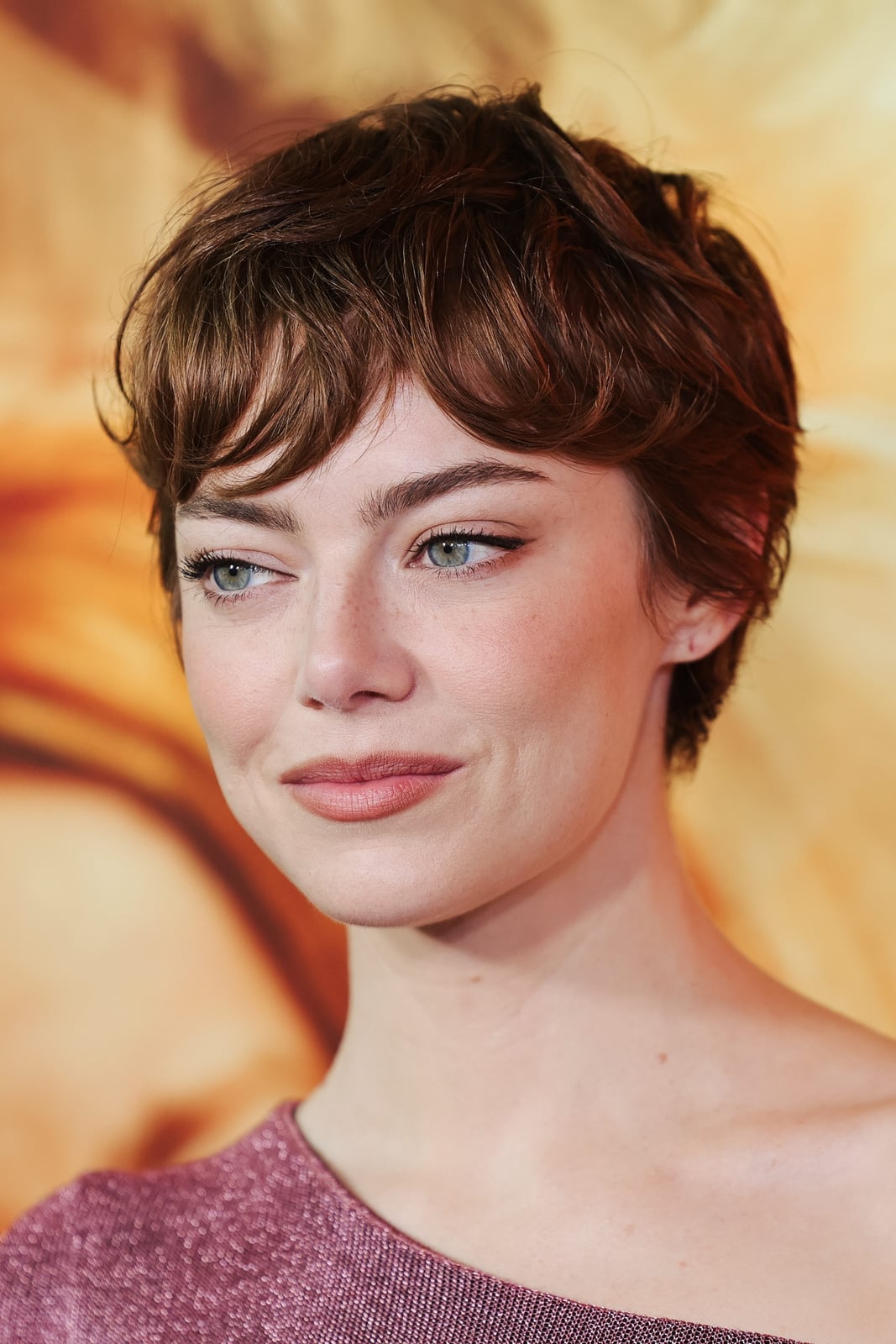 Auburn Pixie With Curtain Bangs — Pixie Haircuts