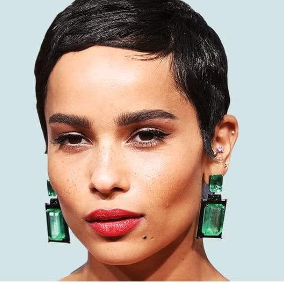 Sharp Black Pixie With Short Bangs — Pixie Hairstyles