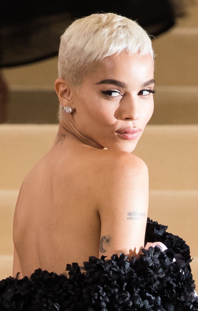Sleek Platinum Blonde Buzz Cut Sleek Platinum Blonde Buzz Cut