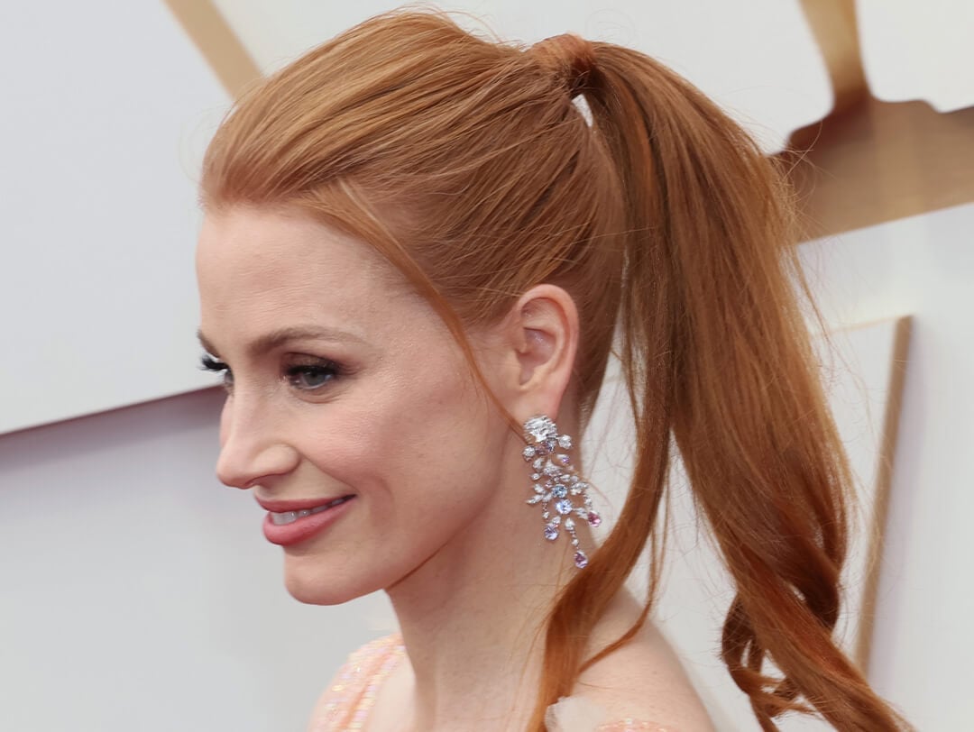 Strawberry Blonde Ponytail With Blowout Strawberry Blonde Ponytail With Blowout — Pony Hairstyles