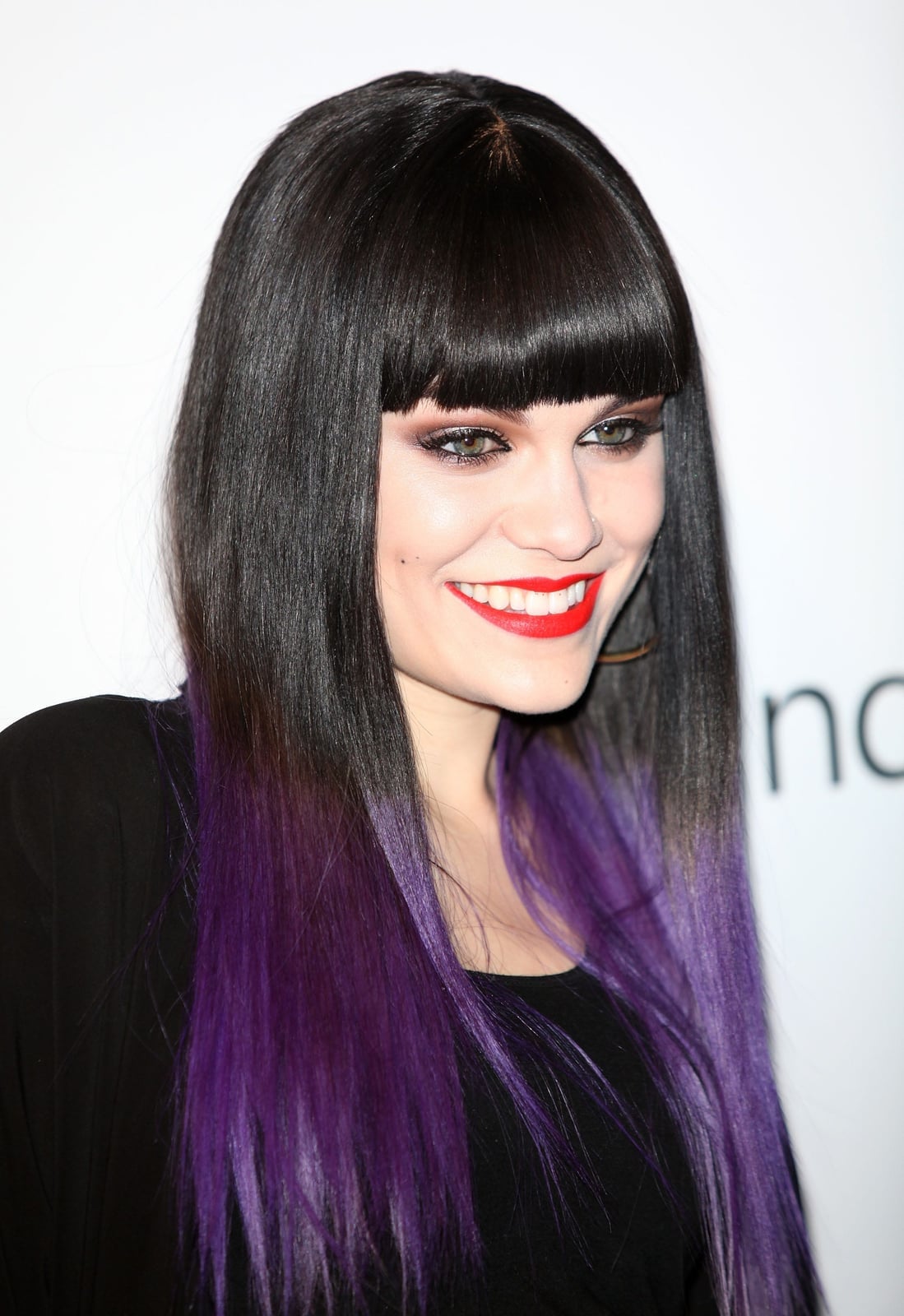 Dark Base With Purple Ombre Ends — Purple Hair Dye