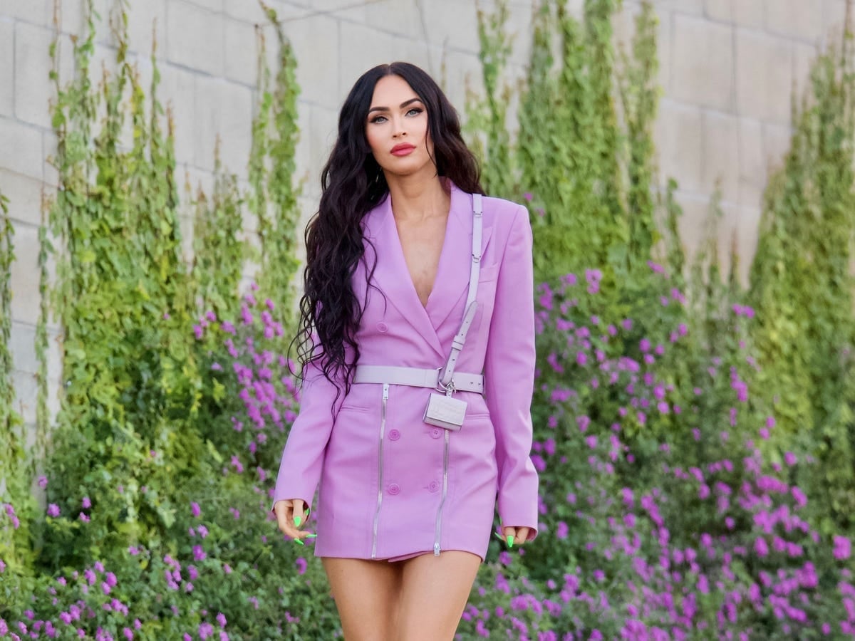 Lilac Oversized Blazer Dress With Belt Lilac Oversized Blazer Dress With Belt — Purple Outfits