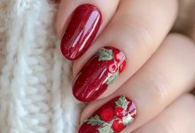 Red Christmas Nails That Spark Holiday Cheer - Insider Mama