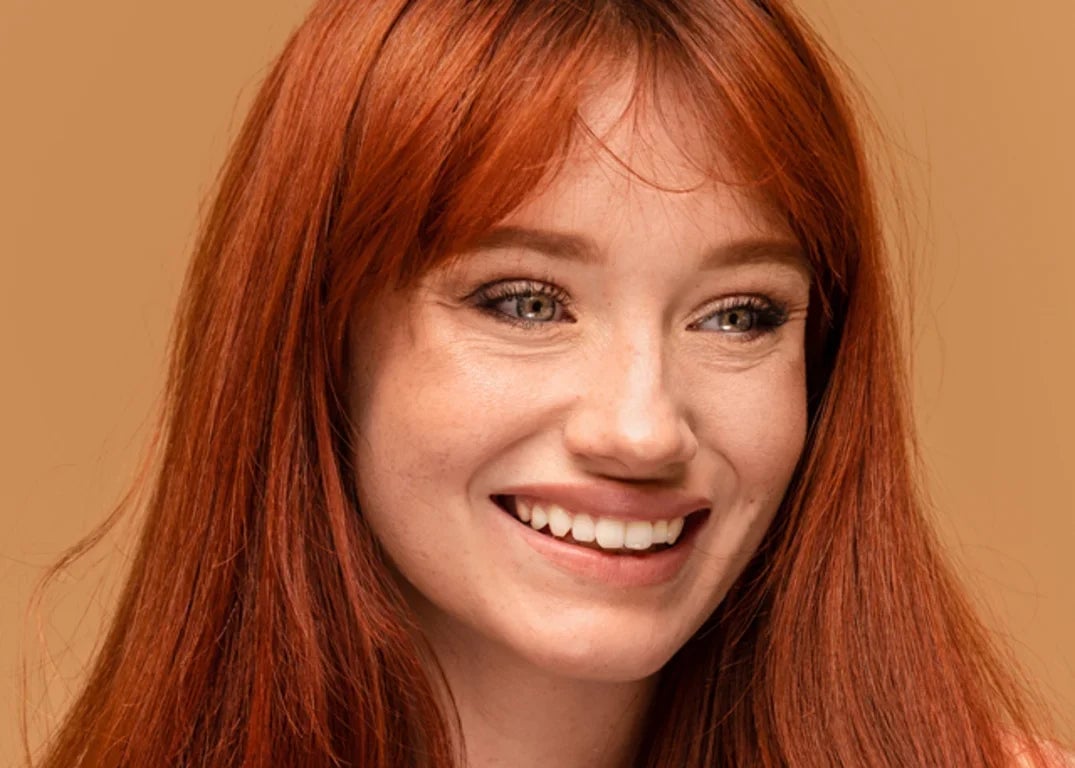 Bright Copper Red Shoulder Waves Bright Copper Red Shoulder Waves — Red Hair Colors