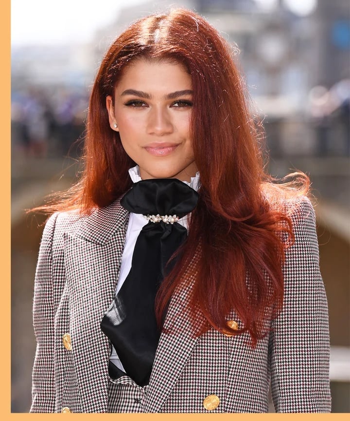 Deep Red Shoulder Length Waves Deep Red Shoulder Length Waves — Red Hair Colors