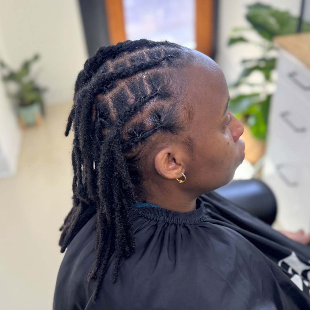 Collarbone Length Locs With Defined Pattern — Retwist Locs