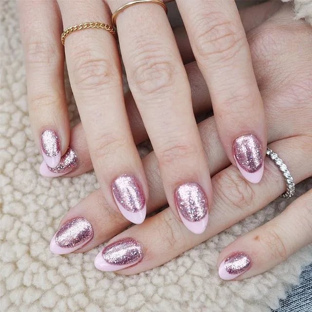 Rose Gold Nails Pair With Rosé Rose Gold Nails Pair With Rosé
