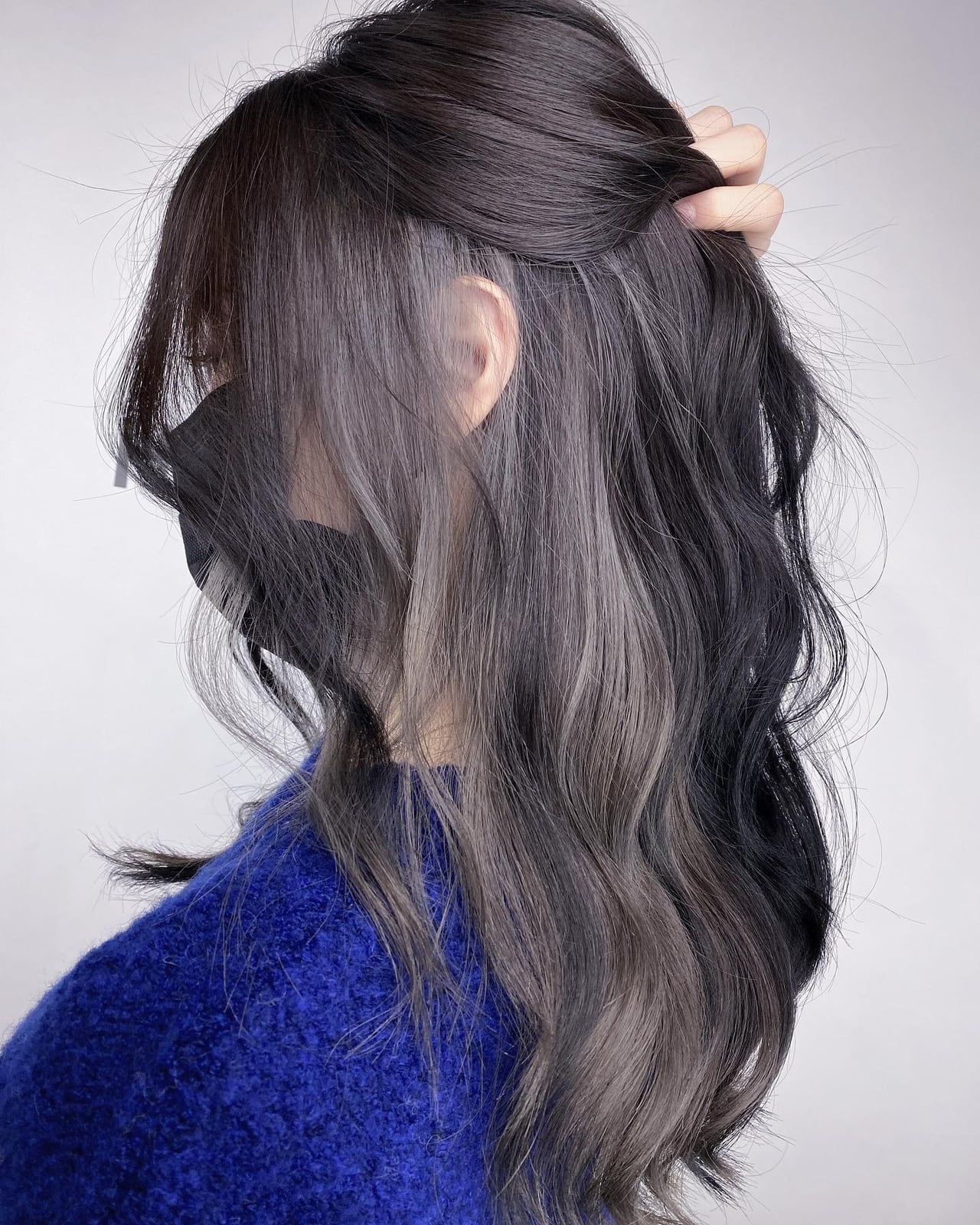 Chin Length Bob Solid Gray Chin Length Bob Solid Gray — Shadow Root