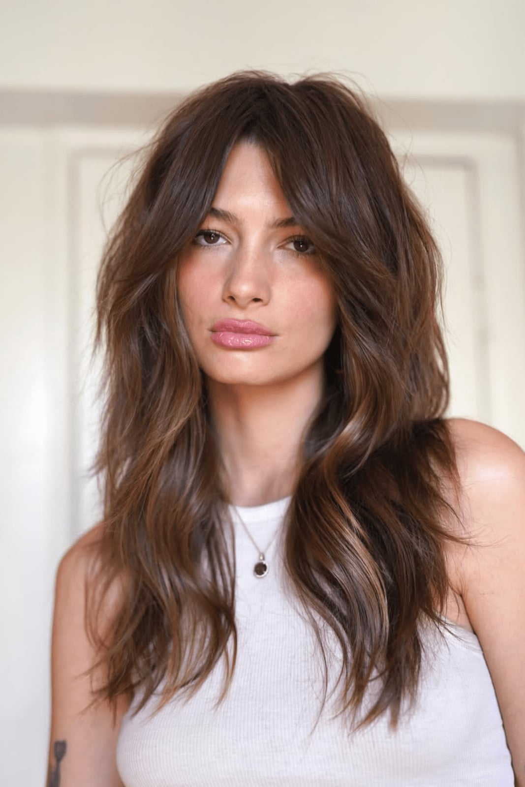 Collarbone Shag With Face-Framing Layers — Shag Haircut