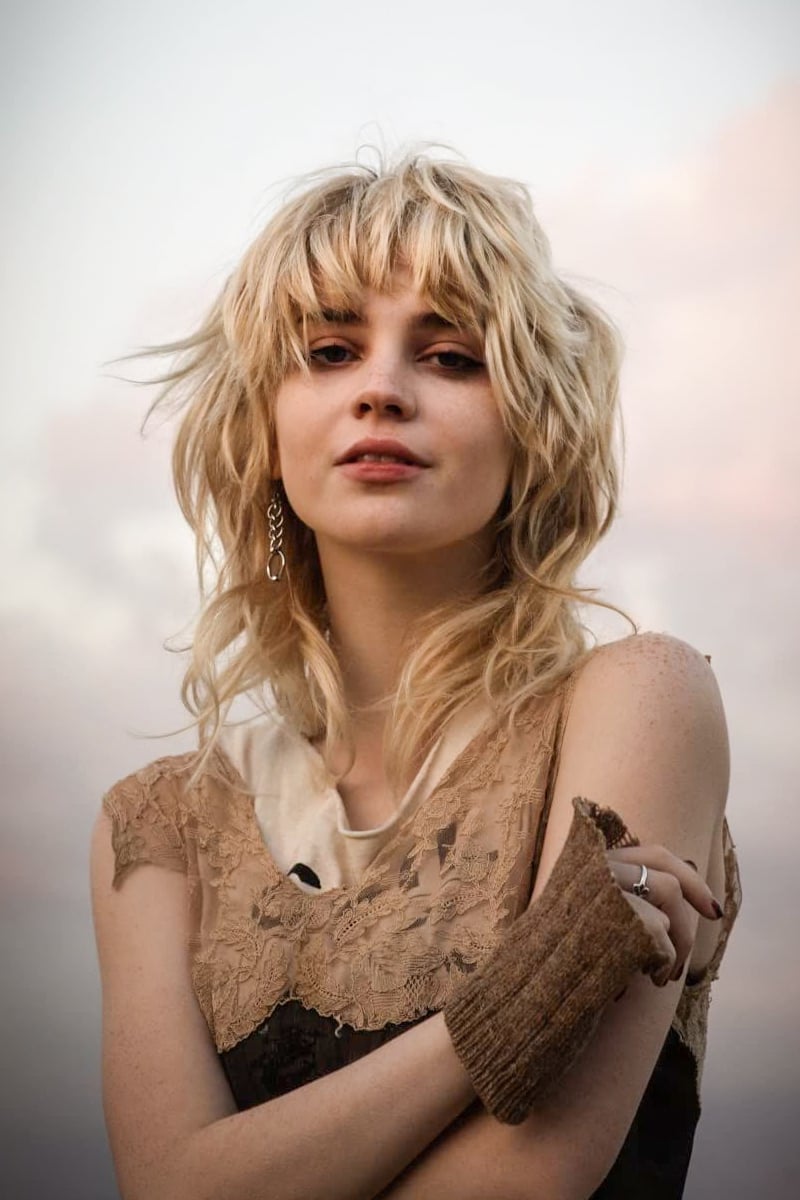 Ash Blonde Shag With Shaggy Layers — Shag Haircut