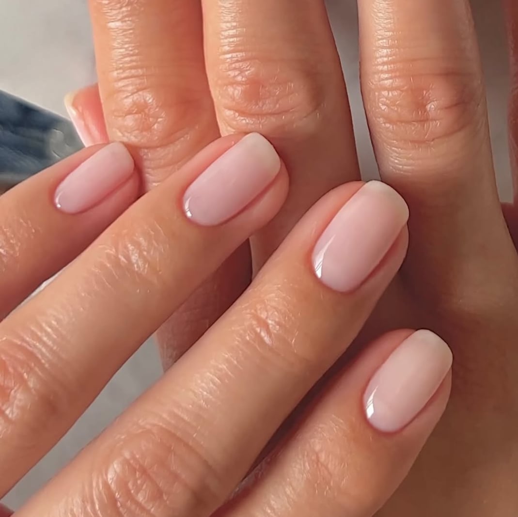 Sheer Nude Jelly BB Cream Nails — Sheer Nails