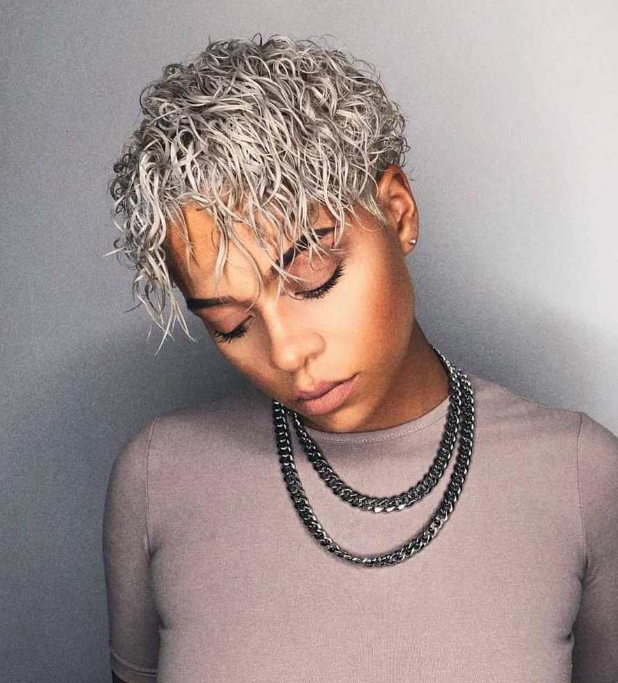 Voluminous Dark Brown Bob With Balayage Voluminous Dark Brown Bob With Balayage — Short Curly Hair