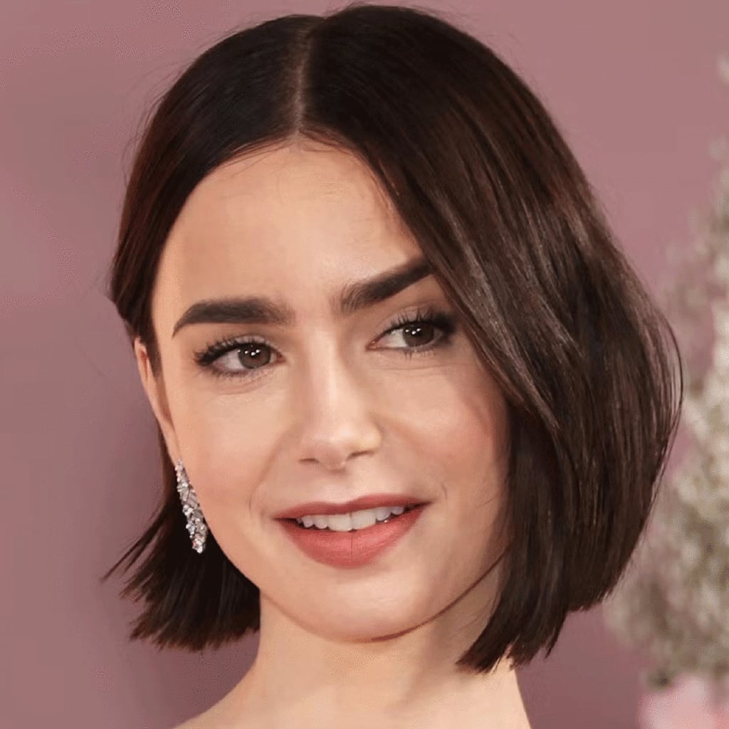 Sharp Chin-Length Bob With Smooth Blowout Sharp Chin-Length Bob With Smooth Blowout — Short Hair Hairstyles