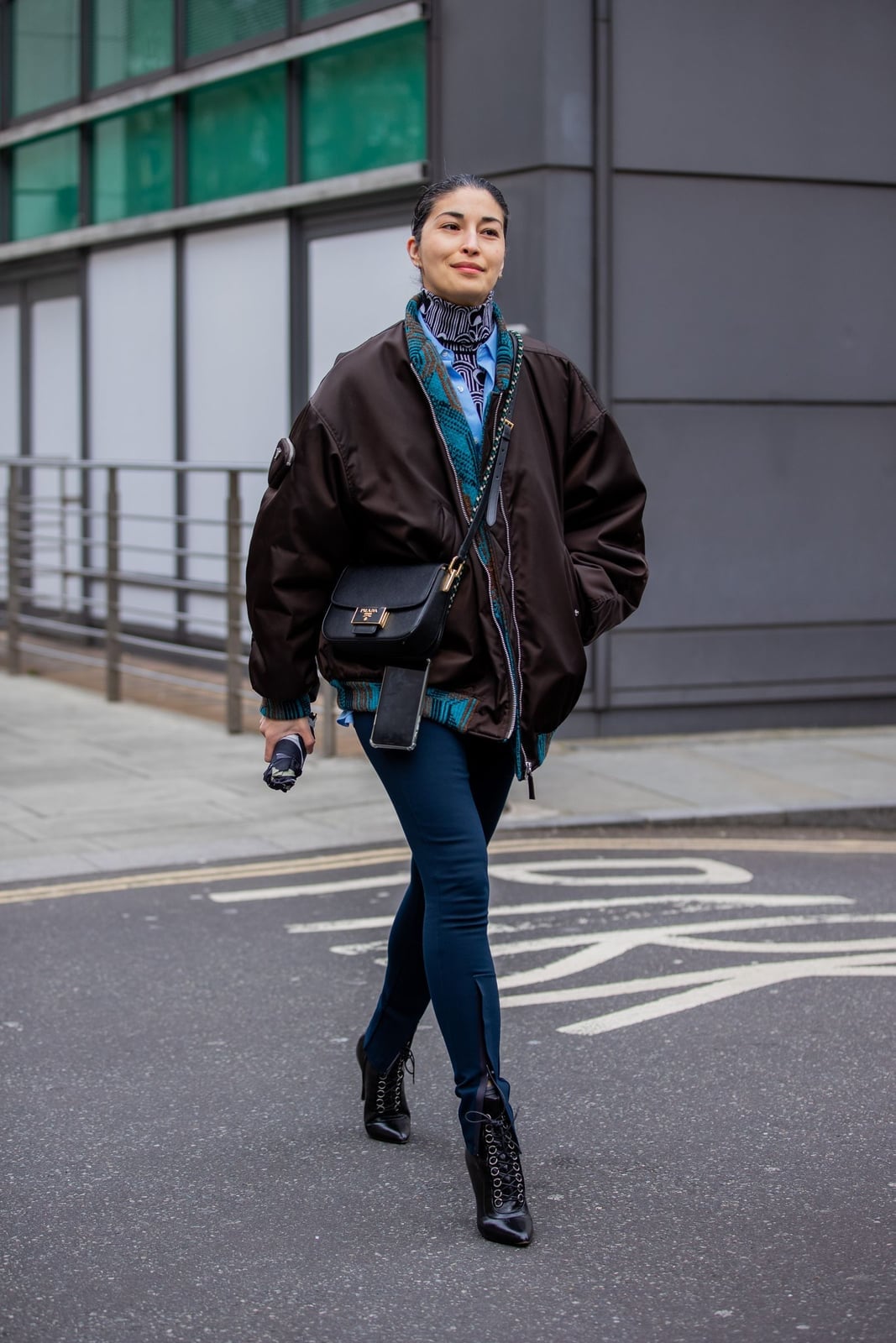 Bomber Jacket with Dark Wash Skinny Jeans — Skinny Jeans Outfits