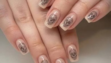 Sugar Skull Nails: 20+ Designs From Subtle Accent to Full Calavera | Mirellé Inspo