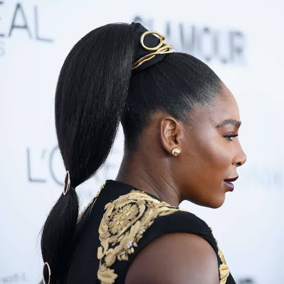 Sleek High Ponytail With Accessory — Sleek Ponytail