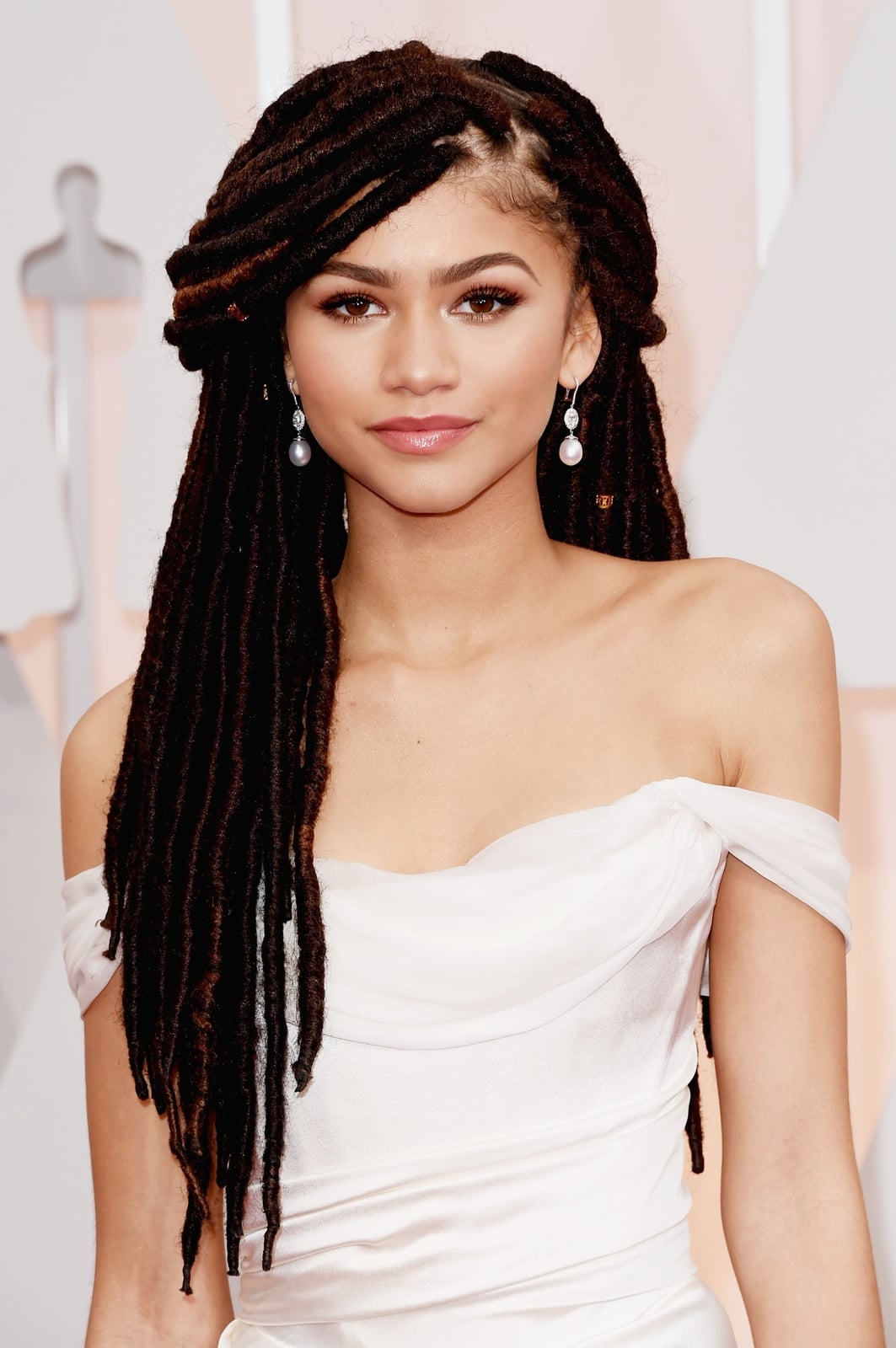 Intricate Updo With Braided Elements Intricate Updo With Braided Elements — Soft Locs Hairstyles