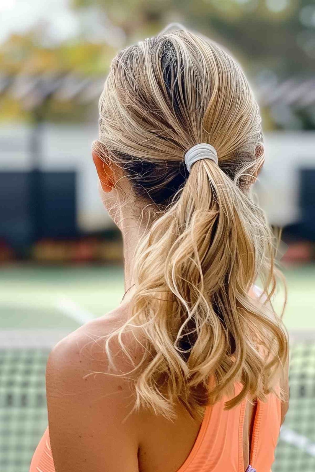Wavy Blonde Braids With Lived-In Color — Sports Hair