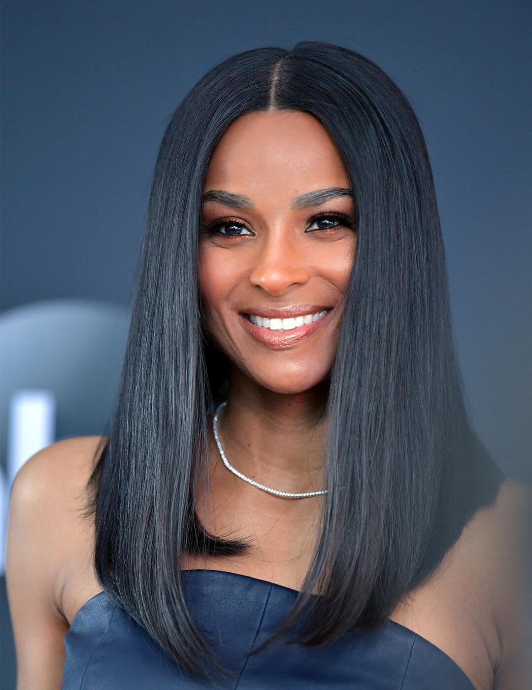 Sleek Collarbone Bob With Blunt Ends — Straight Hair