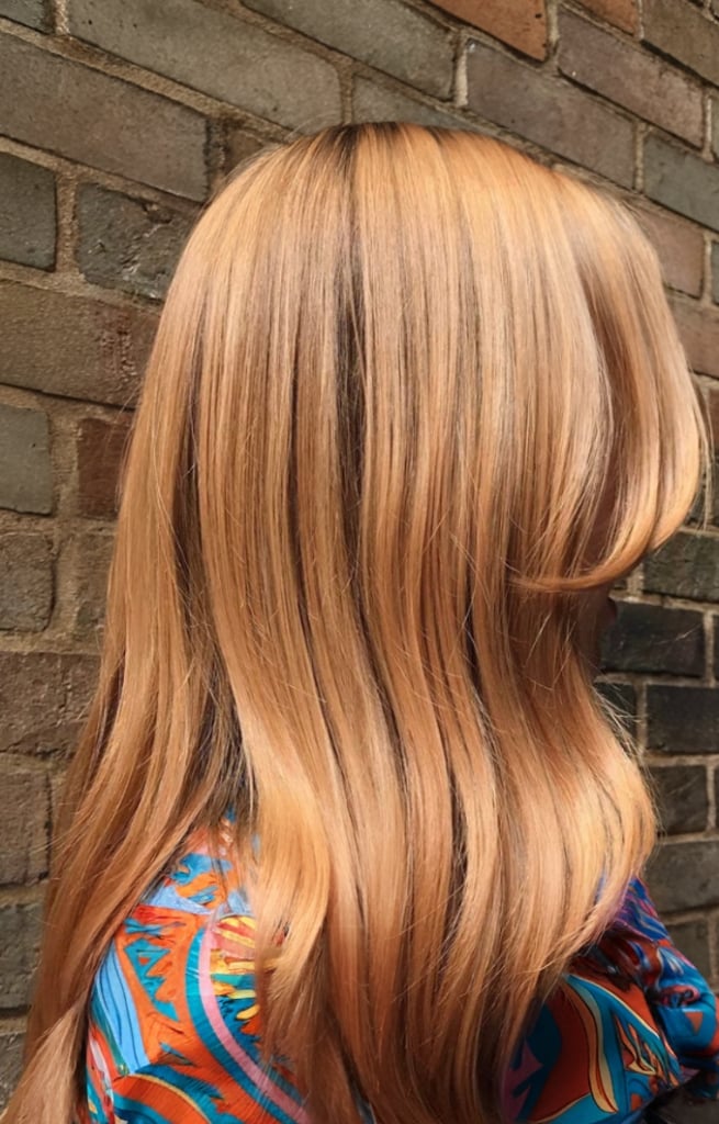 Rich Strawberry Blonde With Subtle Balayage
