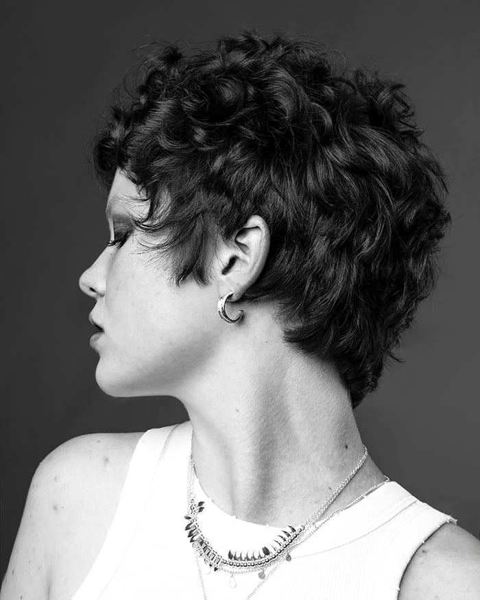 Edgy Black Pixie With Choppy Textured Bangs — Textured Pixie