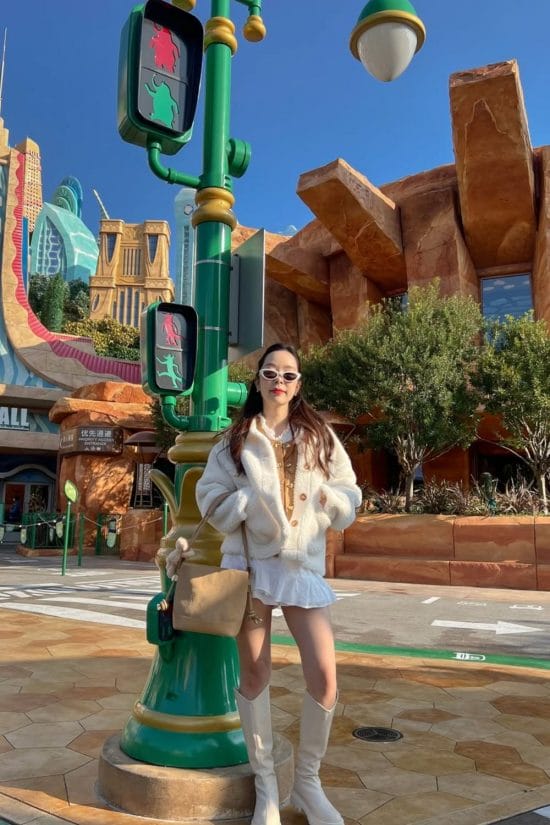 Fuzzy Jacket and Mini Skirt Theme Park Ensemble Fuzzy Jacket and Mini Skirt Theme Park Ensemble — Theme Park Outfits