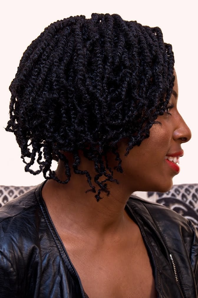 Textured Ear Length Twist Bob Textured Ear Length Twist Bob