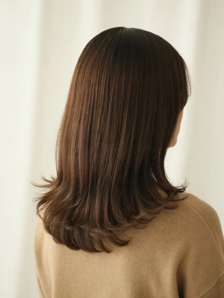 Collarbone Layered U Shape — U Shape Haircuts