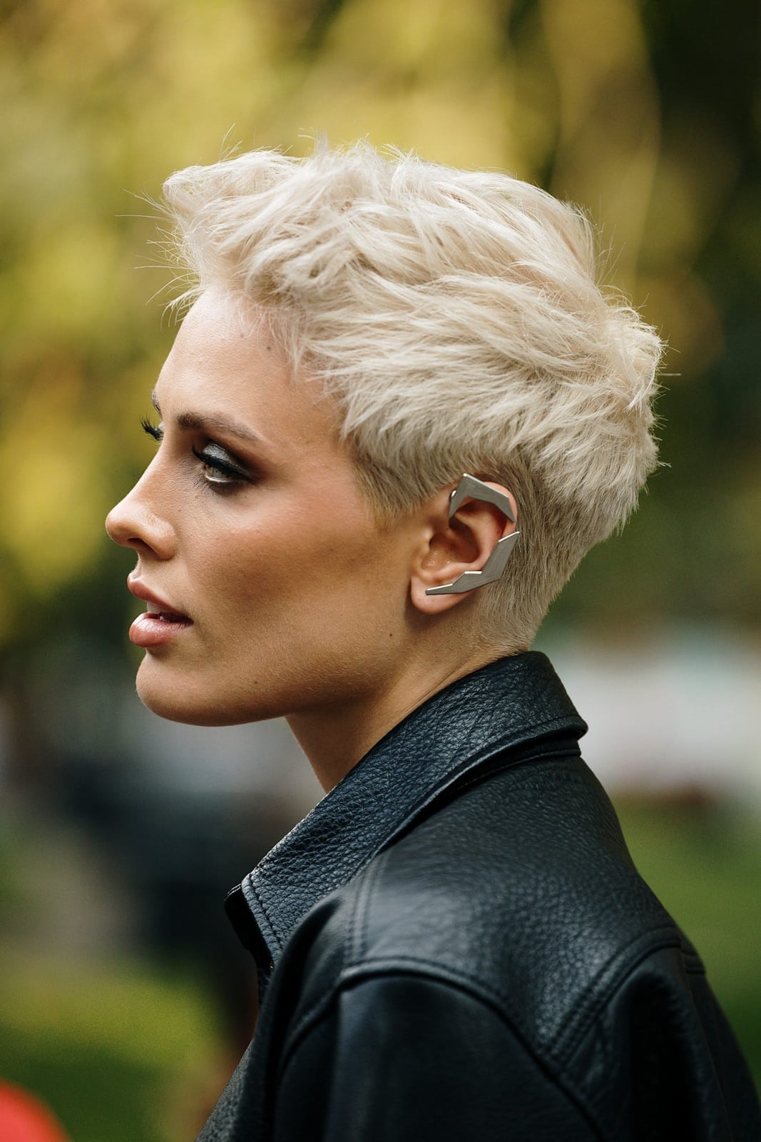 Platinum Blonde Undercut Pixie — Undercut Hairstyles