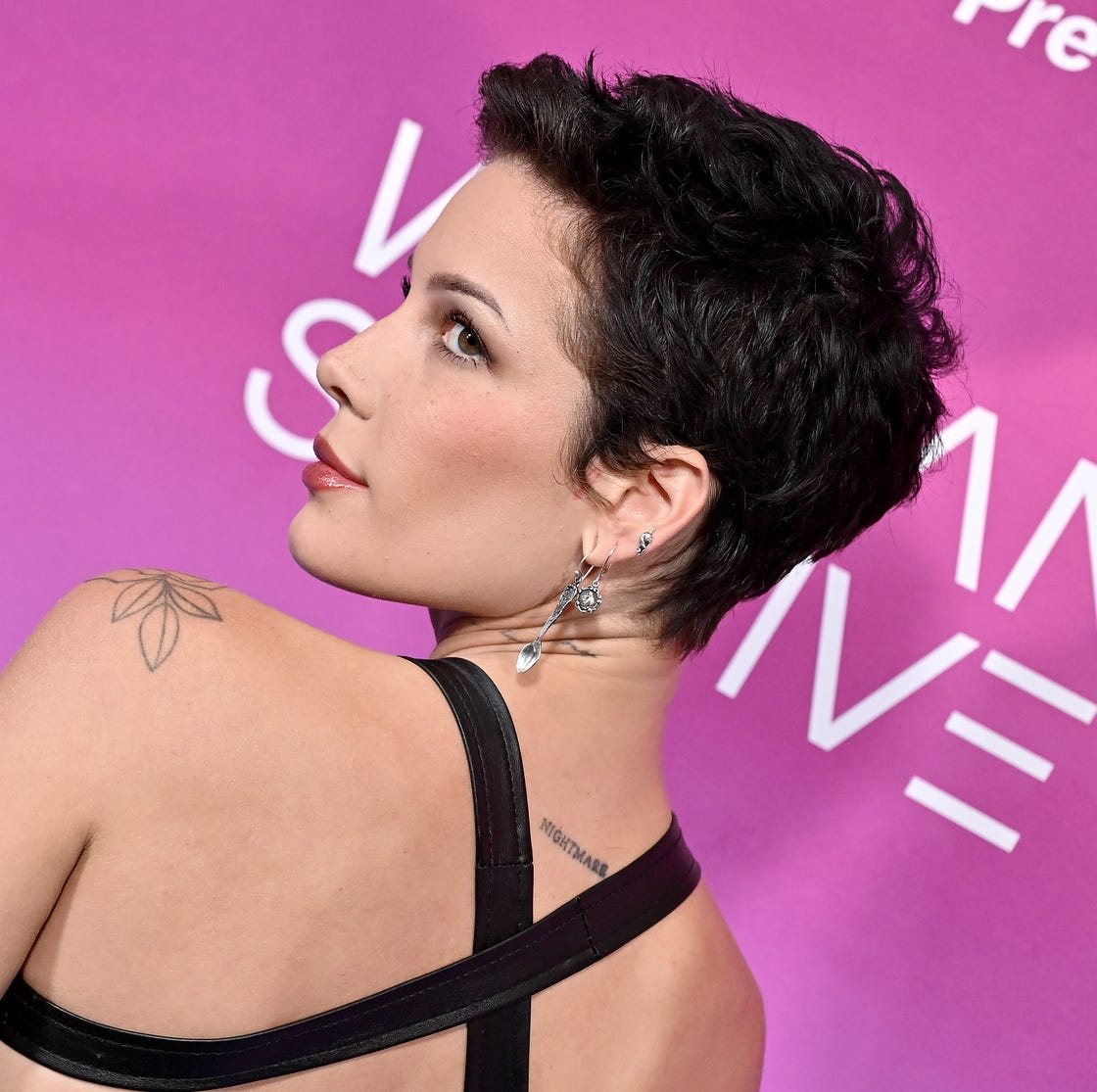 Dark Brown Choppy Undercut Pixie, Short — Undercut Hairstyles