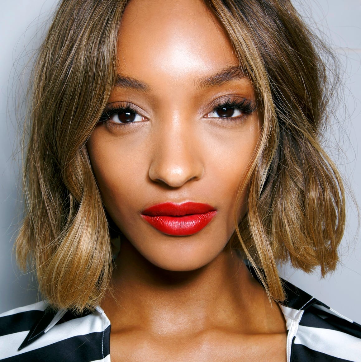 Messy Honey Blonde Bob Waves — Waves Hair