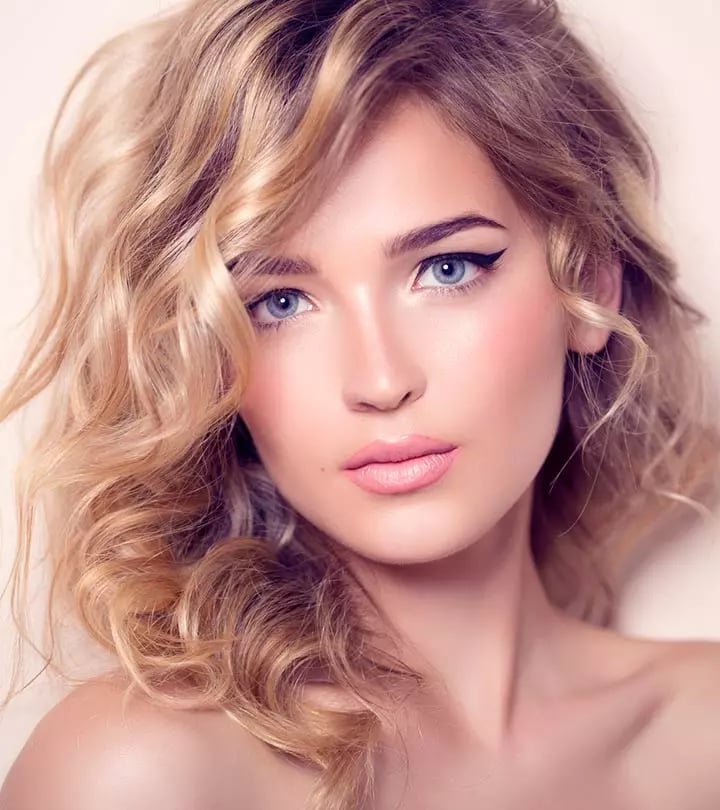Short Shag Textured Waves Side Swept Bangs — Wavy Haircuts
