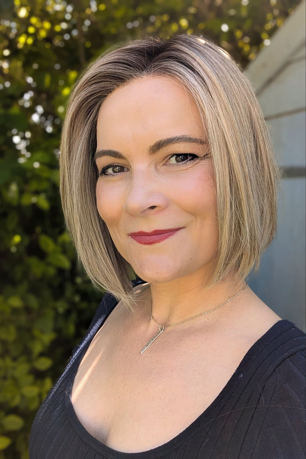 Ash Blonde Bob With Wispy Bangs Ash Blonde Bob With Wispy Bangs — Wig Styles