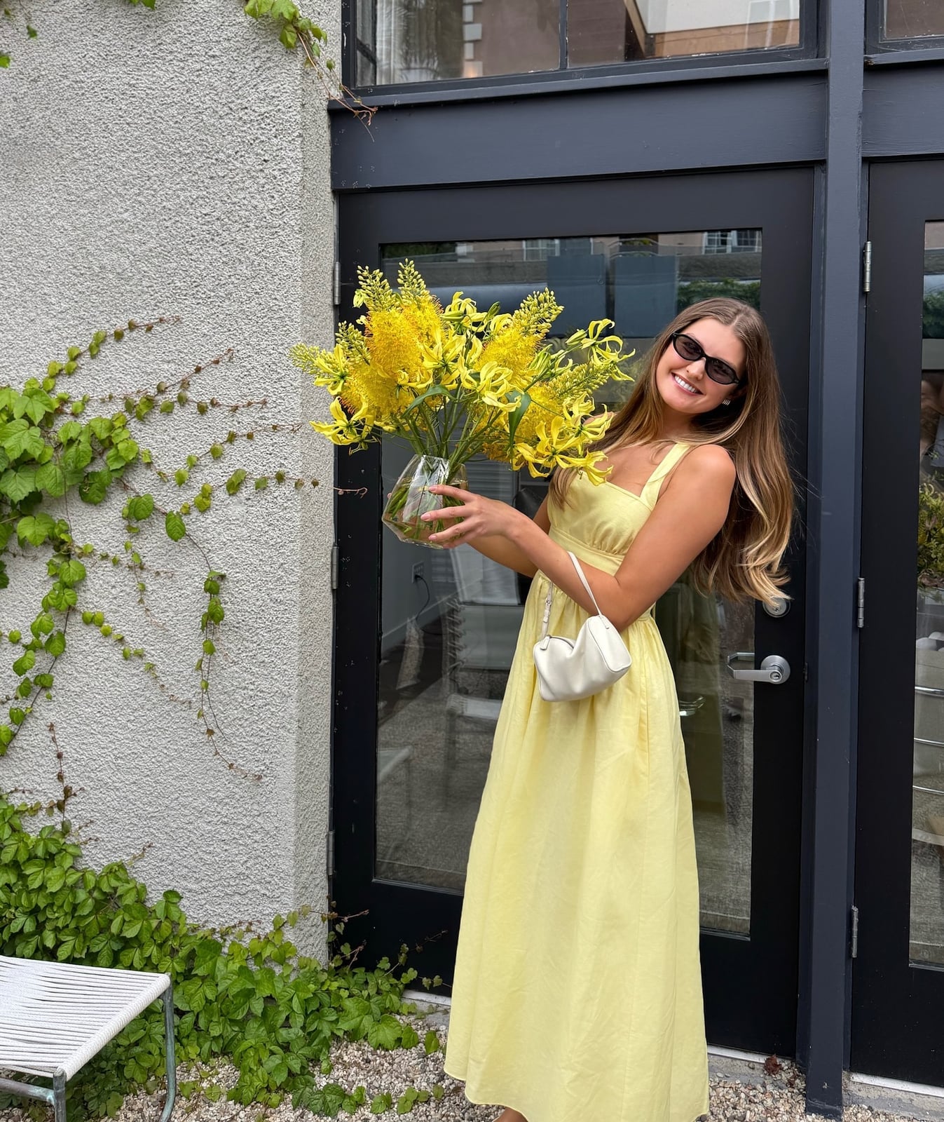 Oversized Yellow Maxi Dress for Summer Outing Oversized Yellow Maxi Dress for Summer Outing — Yellow Outfits